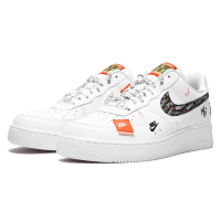 Nike Air Force 1 07 Premium Just Do It White Black